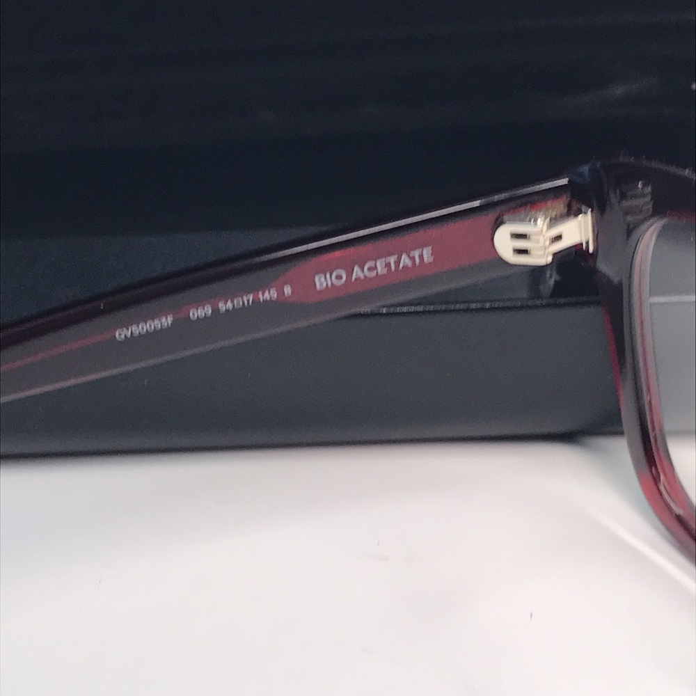 💯 - New Authentic Givenchy GV50053I 069 BORDEAUX 54/16/145 unisex Eyewear Fra… - Picture 14 of 15